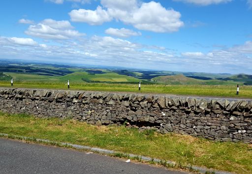 view from up at the Carter Bar