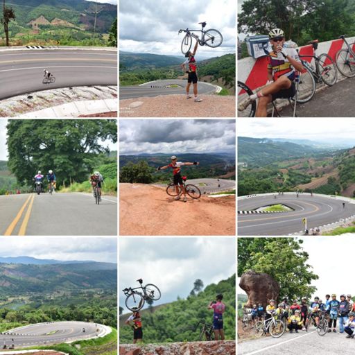 ถนนหมายเลข 9 โค้งที่สวยสุด @ภูเก้าง้อม นาแห้ว