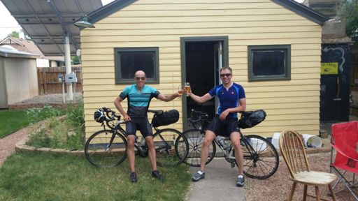 Celebrating at Darin's brother's house in Grand Junction