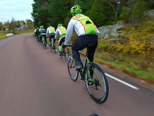 Kanon fina vägar och noll trafik