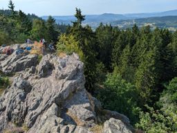 Escalade roche de Boslimpré