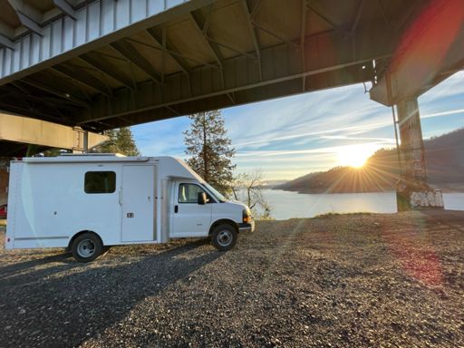 Life goals, living in a van under a bridge