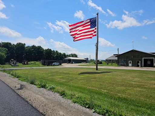 Celebrating America and measuring the wind!