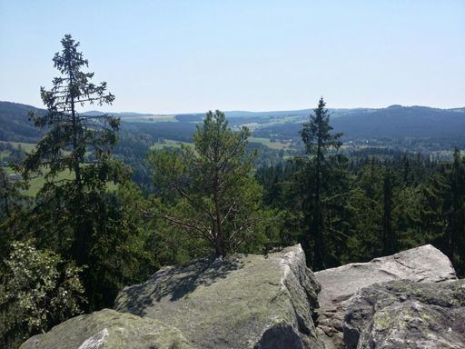 Výhled ze Čtyř palic