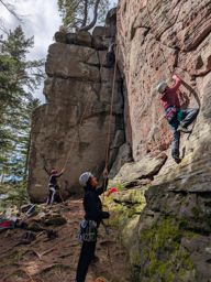 Escalade Pierre de la Roche Taintrux
