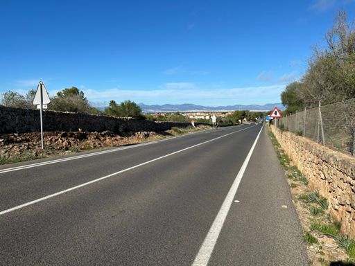 Blick auf die Bucht von Palma, das sah in Wirklichkeit viel besser und näher aus, ich muss echt an meinen Foto-Skills arbeiten:-))