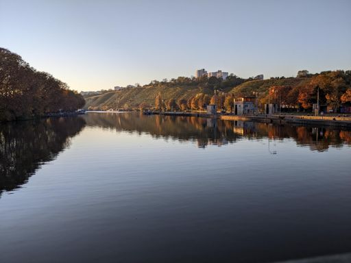 Neckar Schleuse Hofen