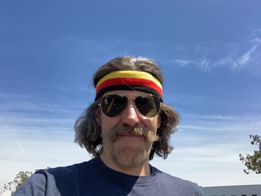 Yeah, it’s the German flag colors, but pretty sure no one noticed.