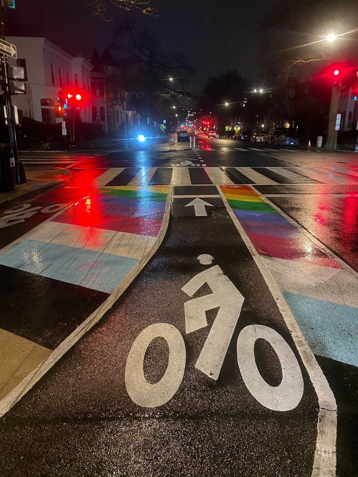 #ScavHunt this is one of my favorite *expressions* of DC’s pride. As the city where I came out as queer and have built a magical queer community on and off bikes, I extra love this proud bike lane!
