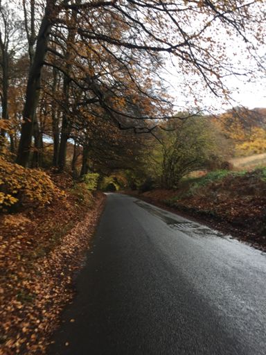 Climbing up towards Chequers