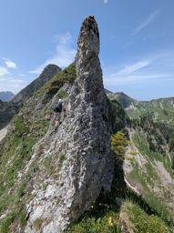 Crêtes au dessus du Schwarzsee : Fochsenflue et Chörblispitz