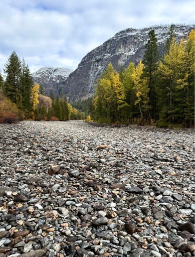 Methow riverbed. Dry, dry, dry.