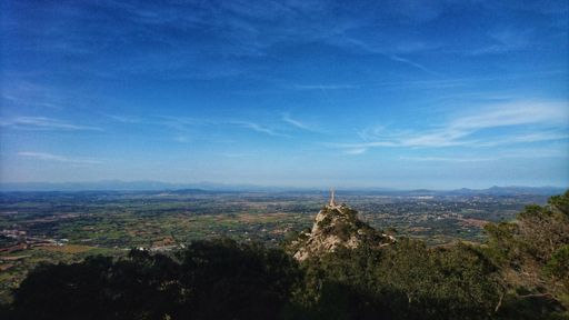 Blick vom Santuari de Sant Salvador (bei Felanitx)