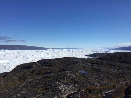Der Eisfjord. Fällt einem schwer da Worte für zu finden. Echt irre