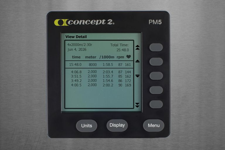4x2000m/2:30r BikeErg Gymrace