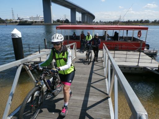 The second half leaving "The Punt".