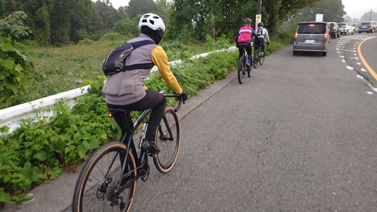 今日はシクロ部の皆さんとのライド。