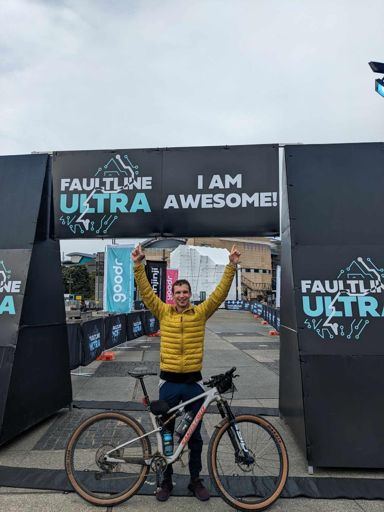 Not often I get to wave my arms in the air. Be rude not to get a photo.