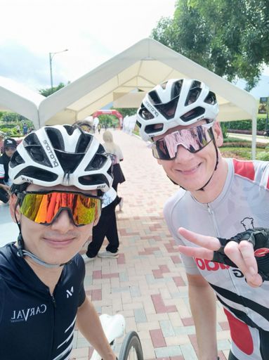 🍀 🤣 Thanks to you mate for breaking away at the last climb and pull me back all the way. 🍻 Cheers