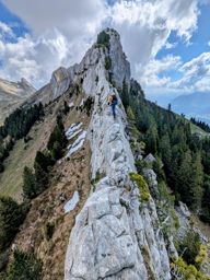 Arête Ruessiflue & Pilatus par la crête