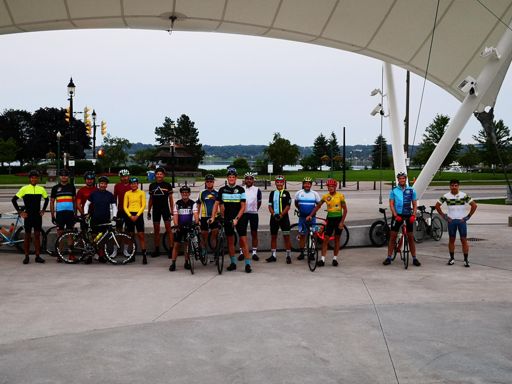 I was pretty stoked to have fifteen riders join me for this adventure!