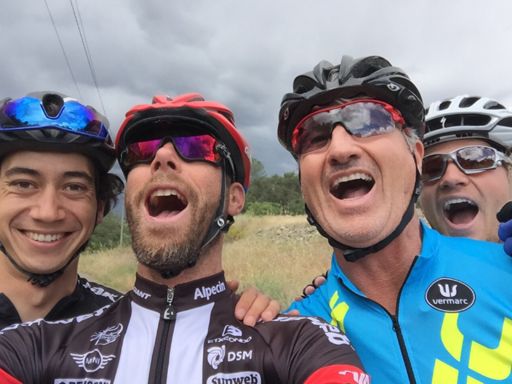 After race cool down buddies