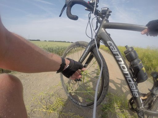 over shot mi Mark & ran into a field (BETTER THAN A WALL I SUPPOSE 😎