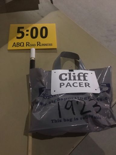 Excellent sign and bib. Thanks, Glenda!