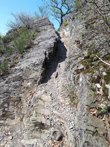 Op deze berg heerst de duivel.  👹