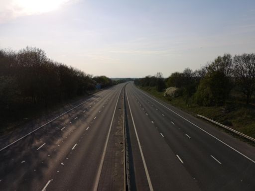 M4 on a Saturday early evening...