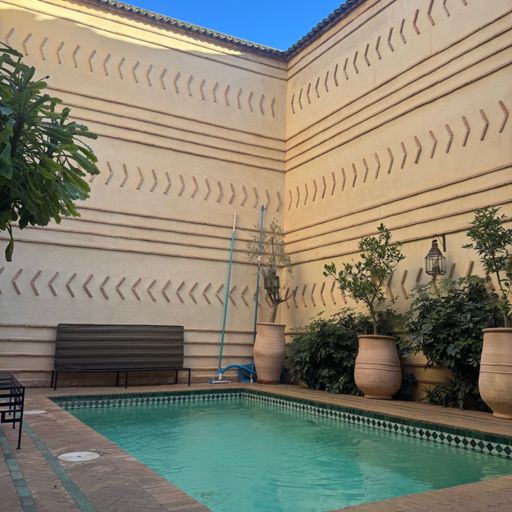 The restaurant the girls and I  went to was a very nice establishment indeed  but unfortunately we found out that Taroudant if a dry city so not a drop of alcohol was consumed!🙃 