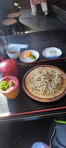 特盛そば、コシがめちゃアルよ😚