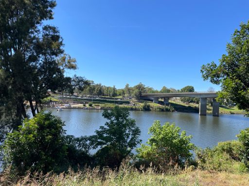 Nepean River M4 motorway bridge