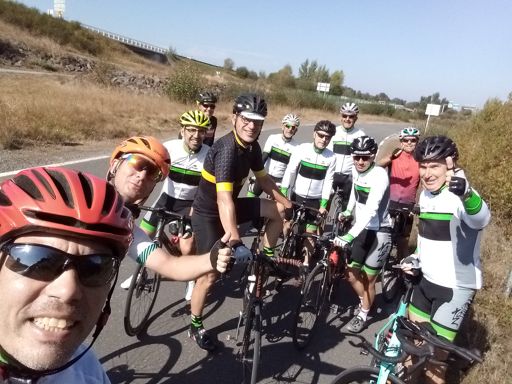 Fin de parcours avec les copains !!!