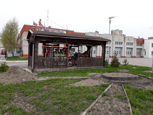 Пожарная часть Московского района. А ведь раньше так боролись с огнем 🔥🤔....