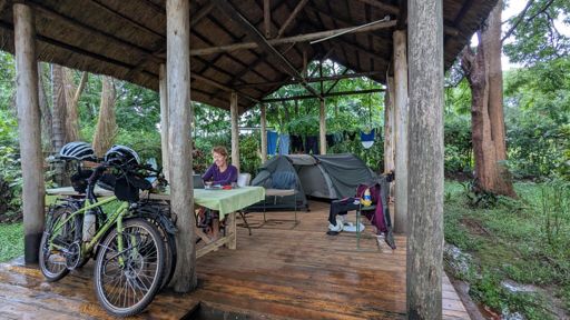 Very nice and dry camping place at the Mulanje sports club 