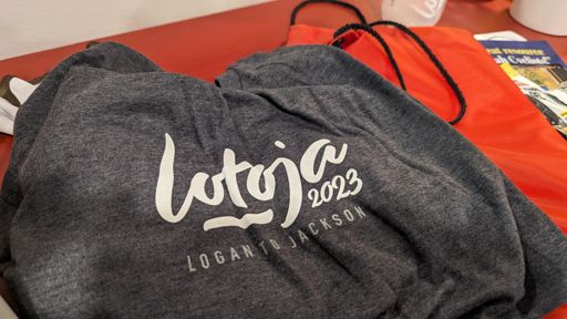 Shot of this year's t-shirt.  It is tri-blend so I will actually use it!!!