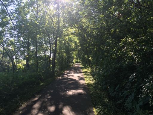 Beautiful 50 Mile Bike Trail through Minnesota