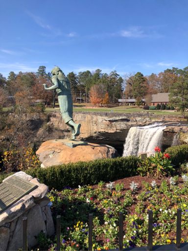 Noccolula Falls flowing pretty good after a pair of tropical storms came through. Still nothing like earlier in the year, though, during a particular wet stretch of late winter.