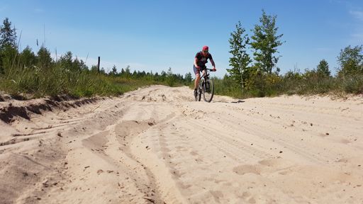 Рыхлые пески. Такого было совсем немного.