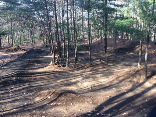 Fun pump track.