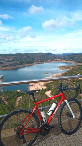 Pantano de Tous desde el mirador de la presa. 