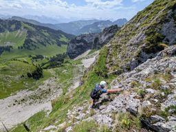 Crêtes au dessus du Schwarzsee : Fochsenflue et Chörblispitz