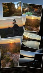 Randonnée en soirée