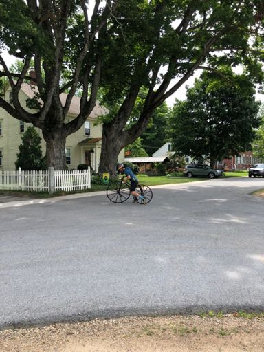 TJ rode this for the full 70 miles