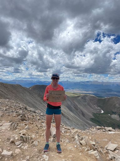 Little pushes up Mnt Sherman from 4 mile road in Fairplay.  Good to get up high this summer! Aiming to get more comfortable above treeline at a higher intensity.
