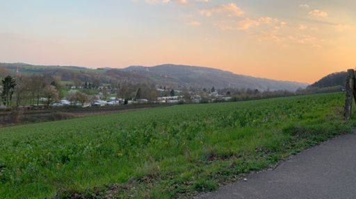 Blick ins Wesertal bei Borlefzen