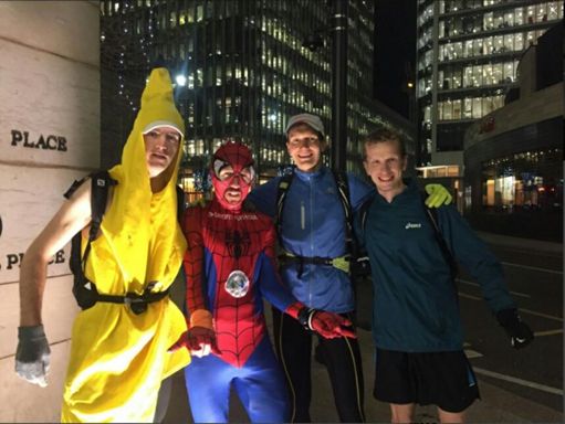 Banana man vs Spider-man, the most anticipated super hero smack down #never