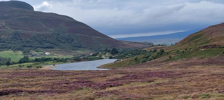 Lochan Dubh and a way thorough the valley becoming clear. Hooray!