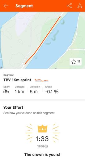 Woow... Nice to see this on the first outdoor ride of 2021😀...
